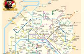 Paris: Et maintenant, le plan du métro des pintes les moins chères